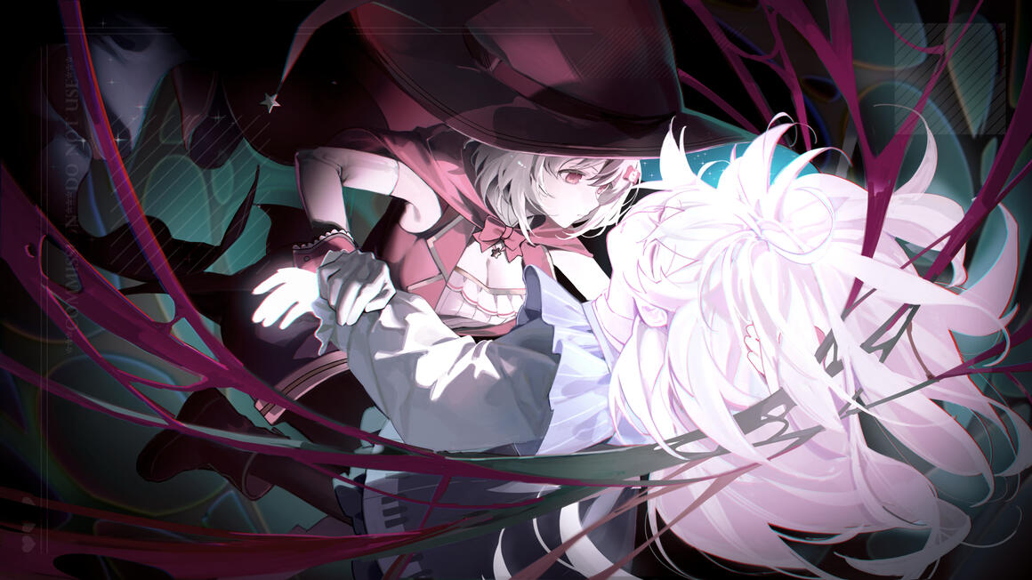 PYKAMIA vs. ルゼ - Fantasia Sonata "Surmount Vanity" Aufleben | song jacket illustration PYKAMIA vs. ルゼ - Fantasia Sonata "Surmount Vanity" Aufleben | song jacket illustration